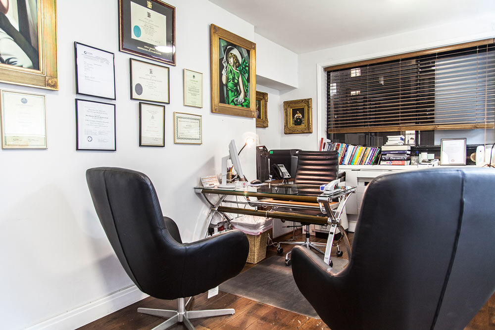 Consultation room at The Gynae Centre